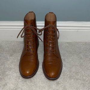 Madewell Kelli lace up boots
